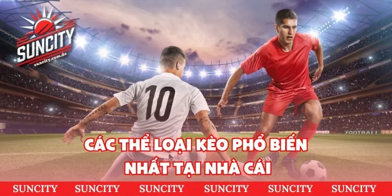 Các thể loại kèo phổ biến nhất tại nhà cái